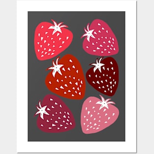 strawberry Posters and Art